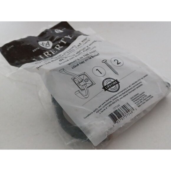 Liberty Hardware Decorative Hook Bronze w/ Copper Highlights 4-3/8" 137246 - Picture 5 of 13